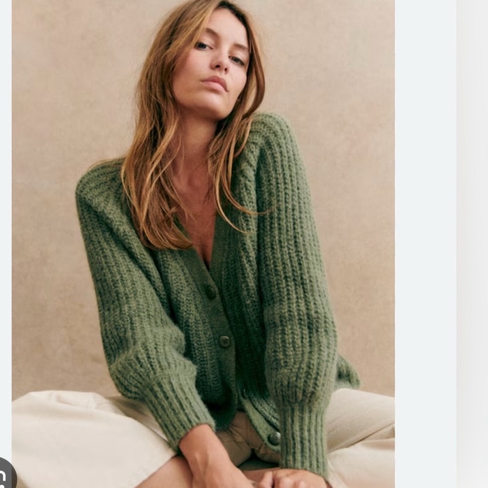 NWT Sezane Rare- Achille Cardigan size small - Picture 3 of 9